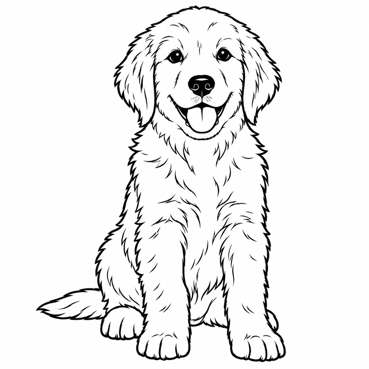 Bold Outlines preview example